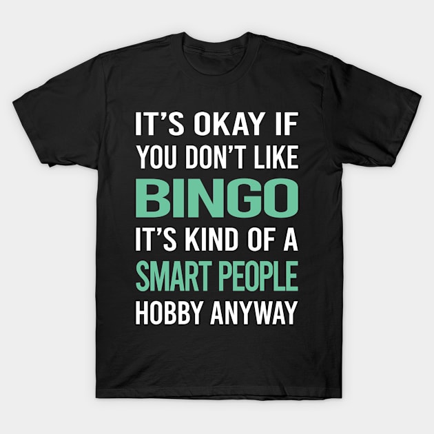 Smart People Hobby Bingo T-Shirt by lainetexterbxe49